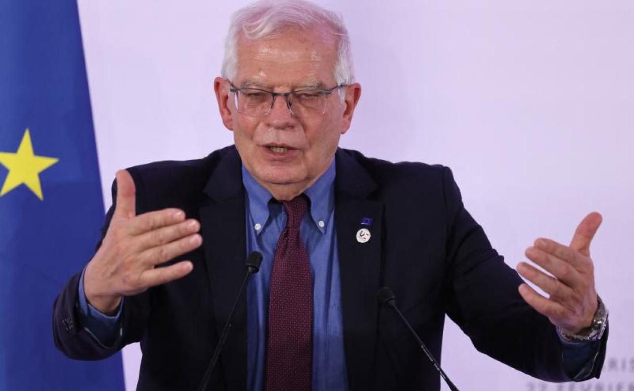 Josep Borrell, Alto Representante de la Unión Europea para la Política Exterior.