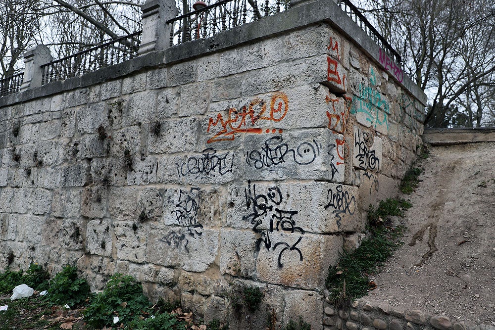 Fotos: El Puente Malatos está deteriorado y sufre vandalismo