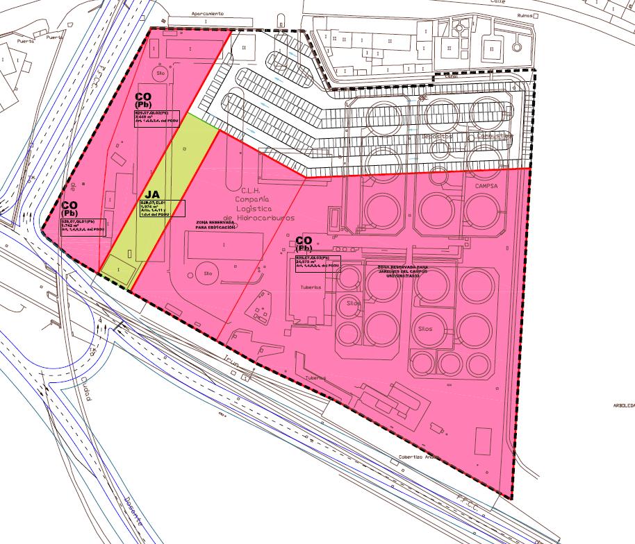 Imagen secundaria 1 - El recinto ferial se construirá en los terrenos de la CLH tras un acuerdo con la UBU