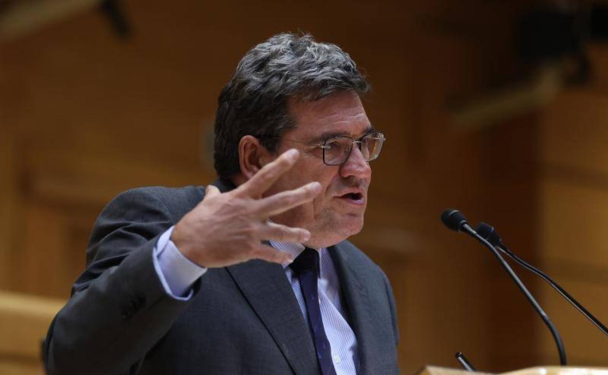 El ministro de Seguridad Social, José Luis Escrivá. 