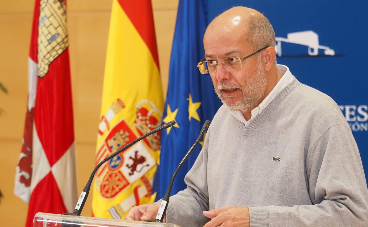 El exvicepresidente de la Junta de Castilla y León, Francisco Igea. 