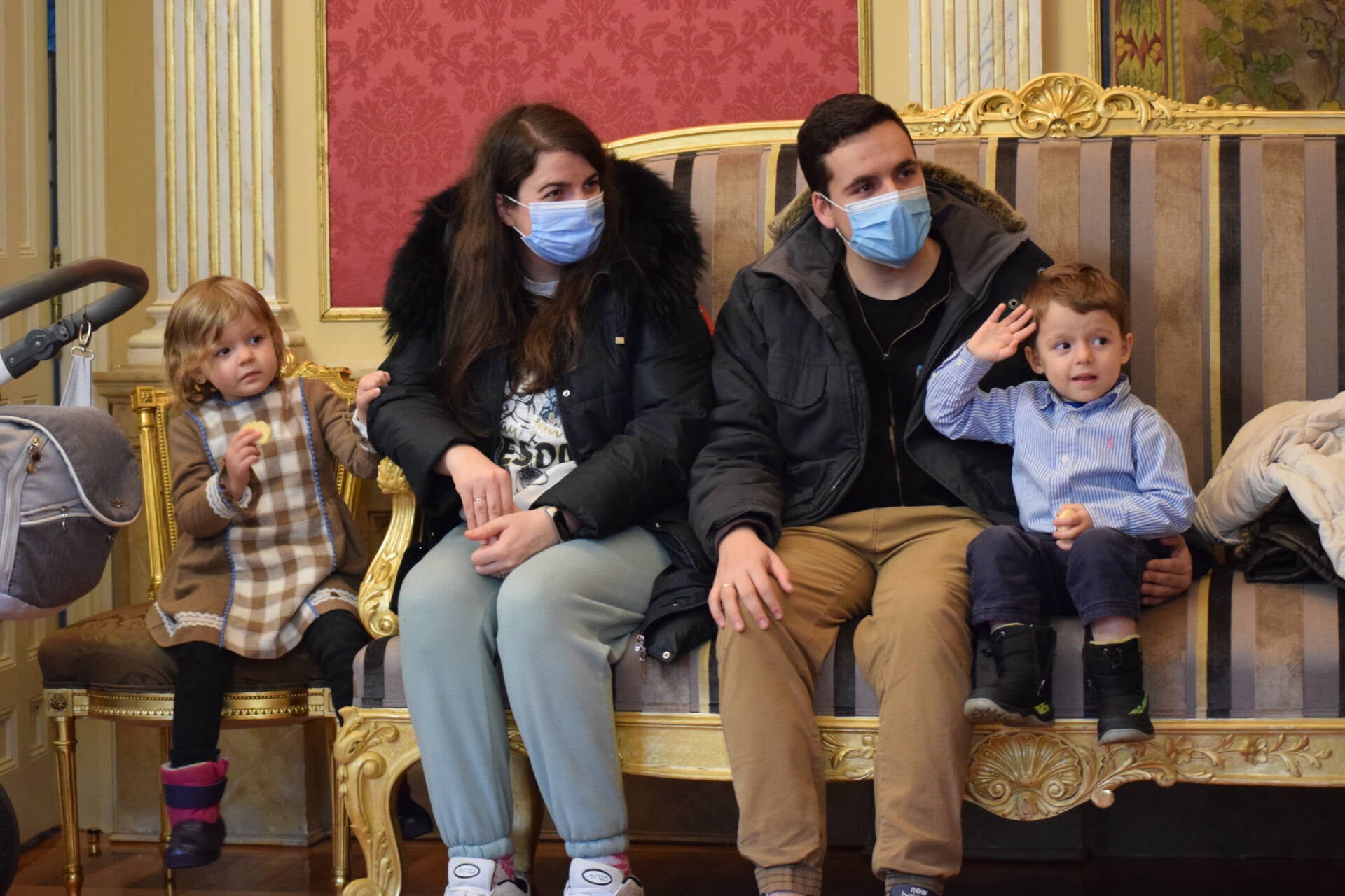 Fotos: Una semana para huir de la guerra en Ucrania y llegar a Burgos