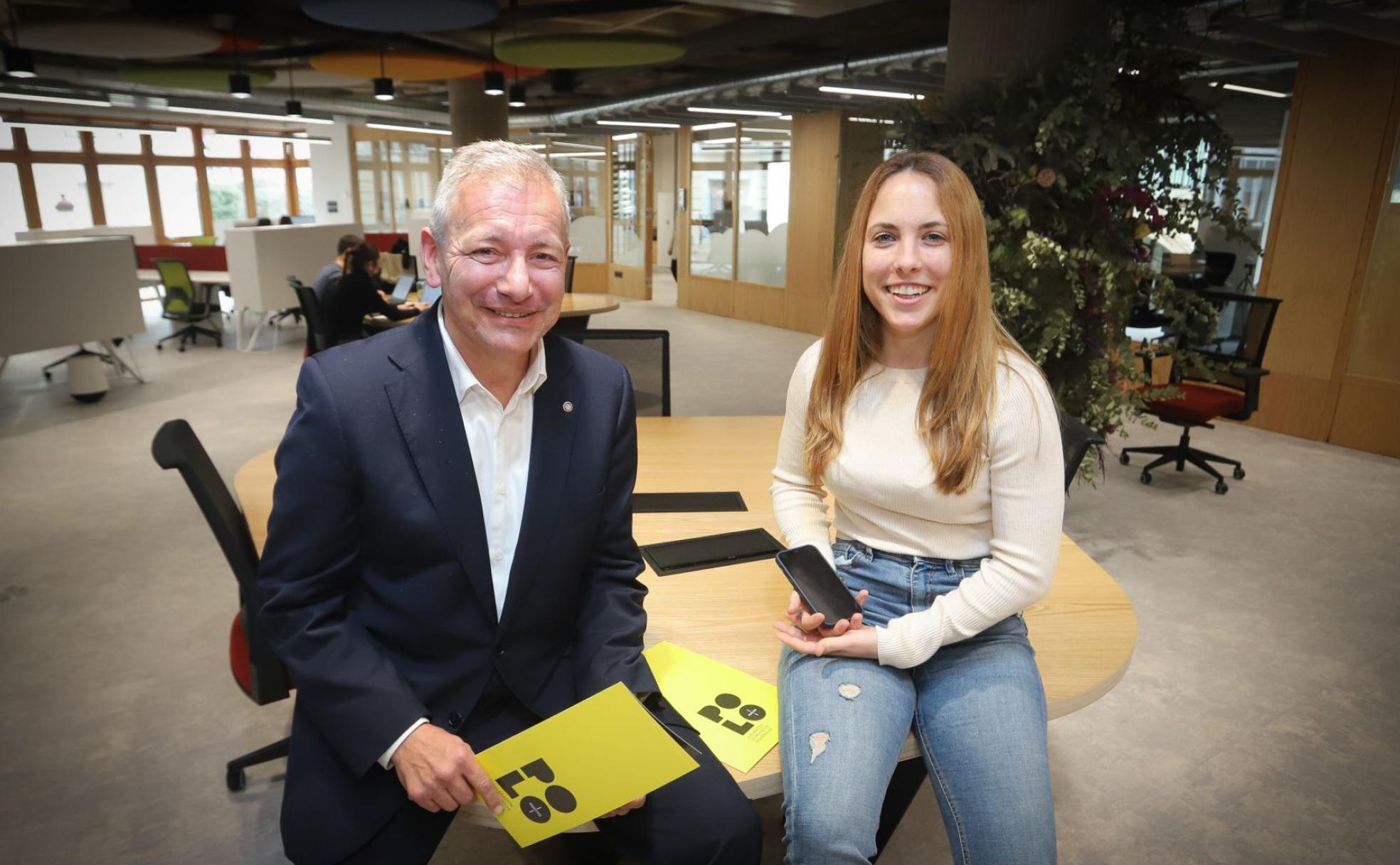 Luis y Gema desarrollan sus proyectos de la mano de Polo Positivo. 