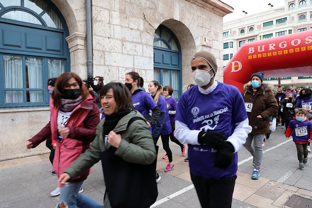 Fotos: Las burgalesas participan en la marcha &#039;Mujer corre por tus derechos&#039; de Burgos