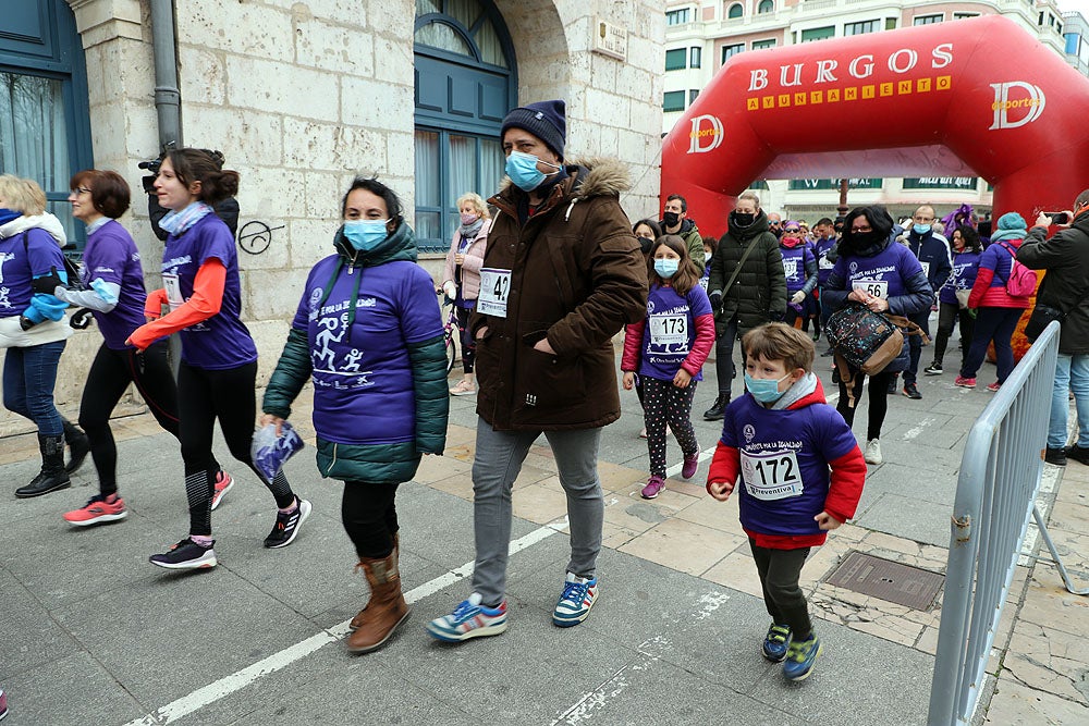 Fotos: Las burgalesas participan en la marcha &#039;Mujer corre por tus derechos&#039; de Burgos