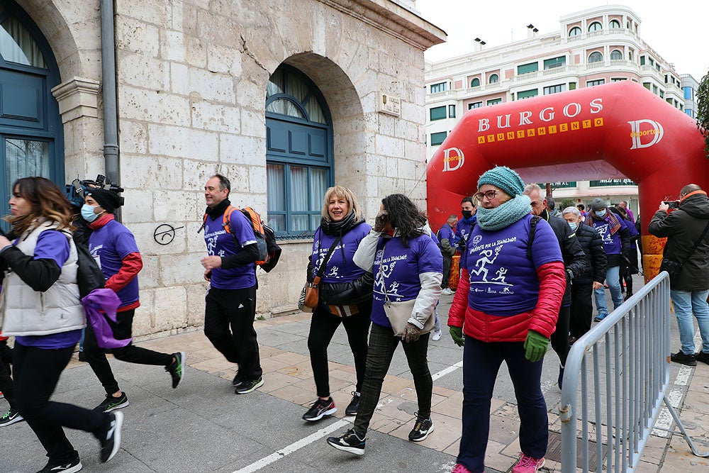 Fotos: Las burgalesas participan en la marcha &#039;Mujer corre por tus derechos&#039; de Burgos