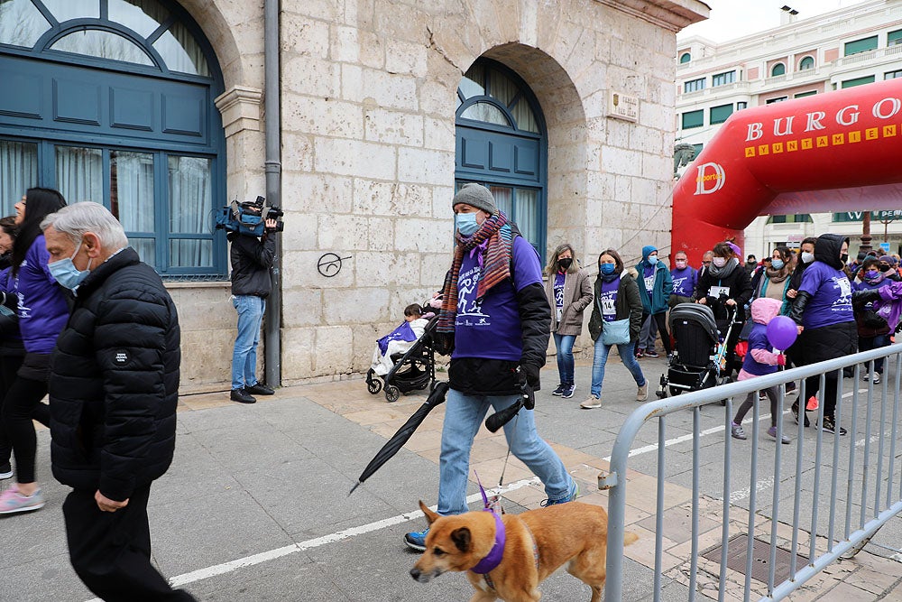 Fotos: Las burgalesas participan en la marcha &#039;Mujer corre por tus derechos&#039; de Burgos