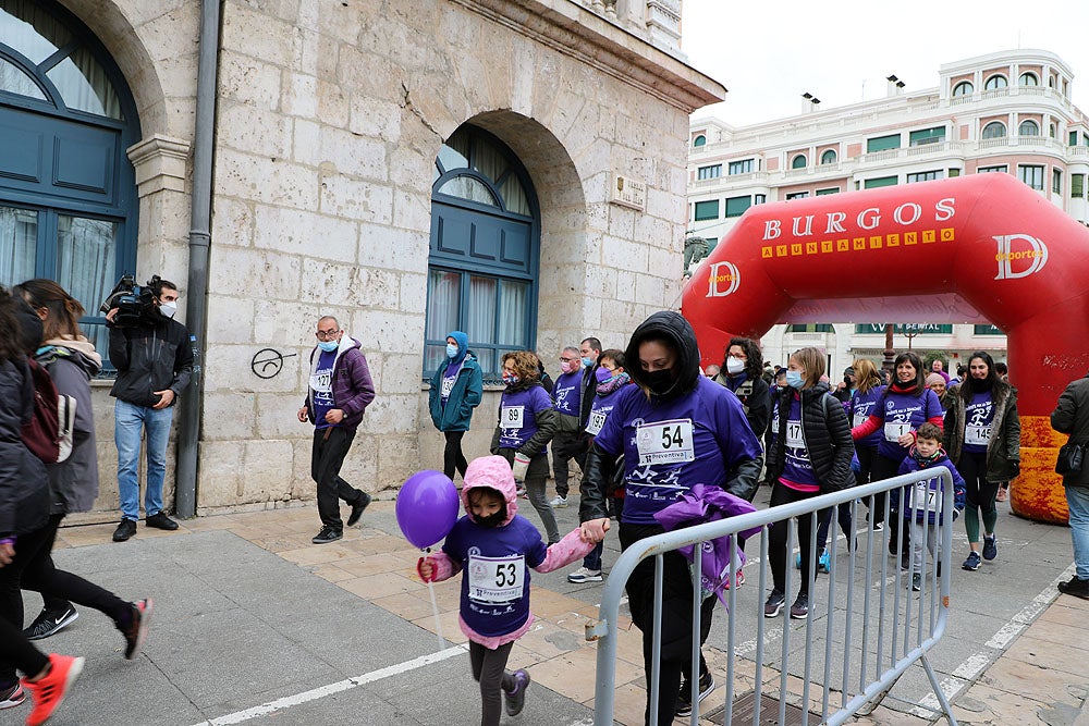 Fotos: Las burgalesas participan en la marcha &#039;Mujer corre por tus derechos&#039; de Burgos