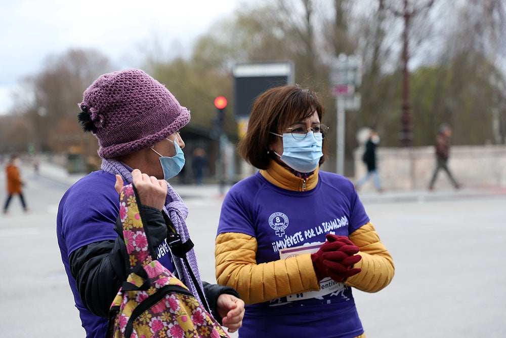 Fotos: Las burgalesas participan en la marcha &#039;Mujer corre por tus derechos&#039; de Burgos