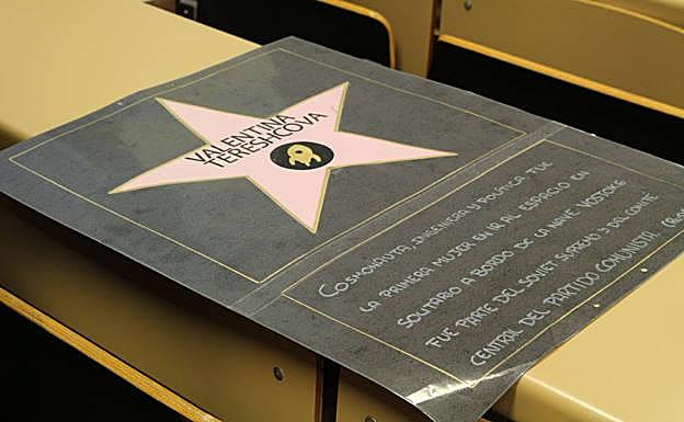 Estrella dedicada a Valentina Tereshcova. 