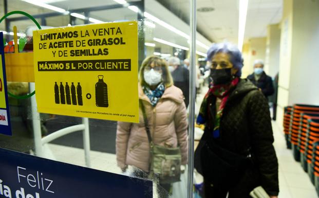 El precio del aceite de girasol en Castilla y León se duplica por la guerra de Ucrania