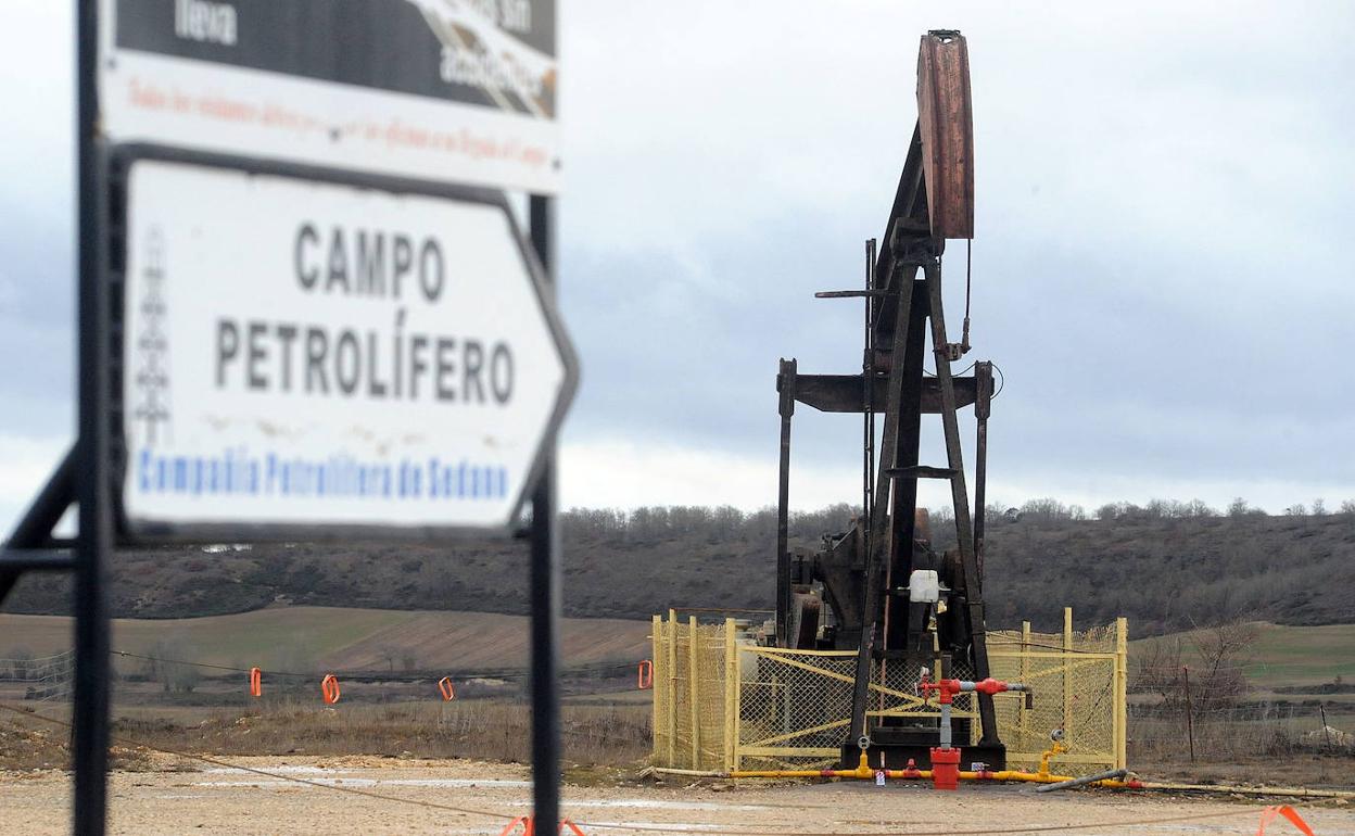 Campo Petrolífero de Ayoluengo en Sargentes de la Lora.