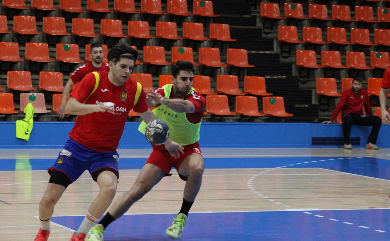 Entrentamiento del UBU San Pablo. 