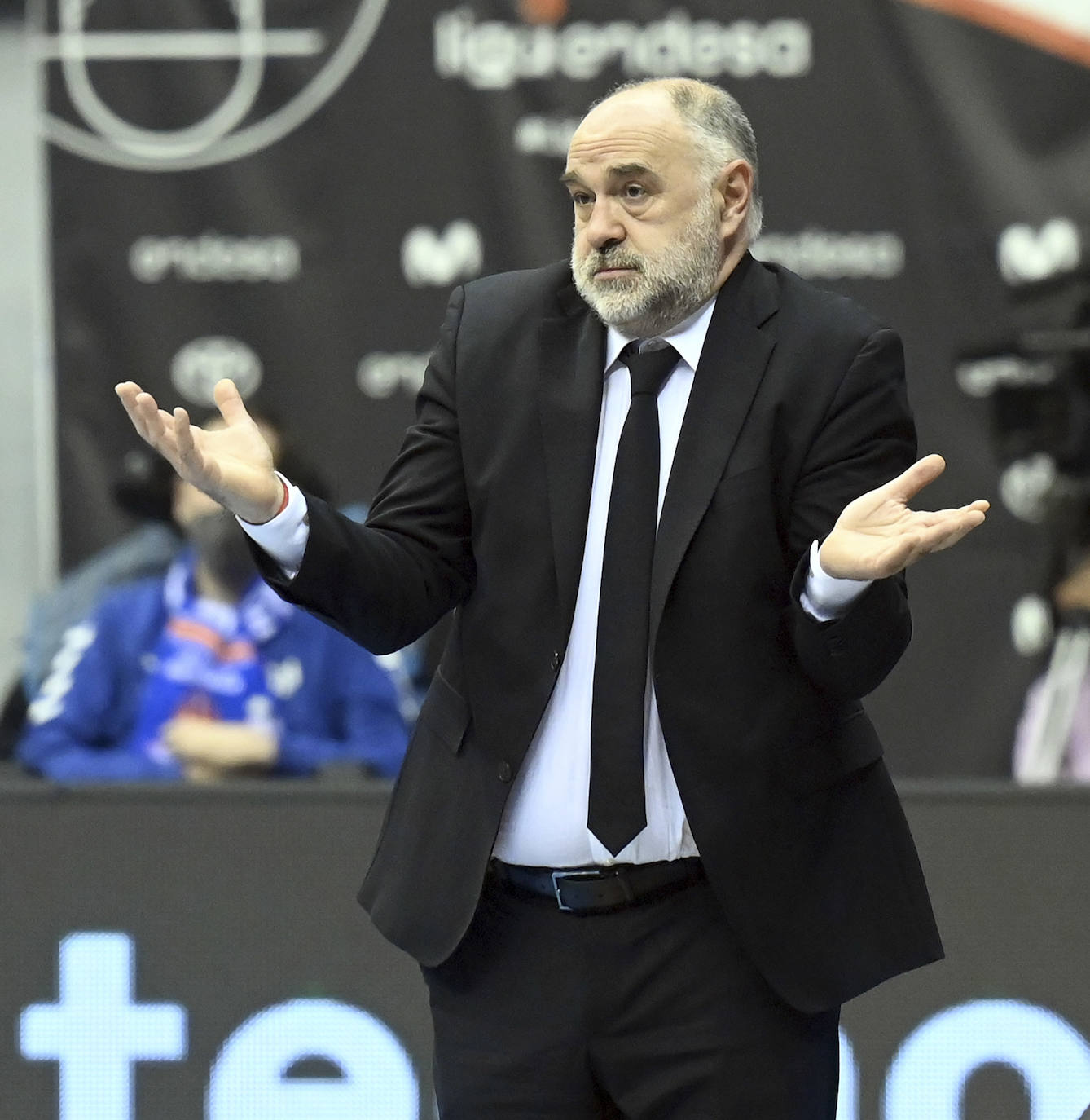 Imágenes del partido entre el Hereda San Pablo Burgos y el Real Madrid disputado en el Coliseum