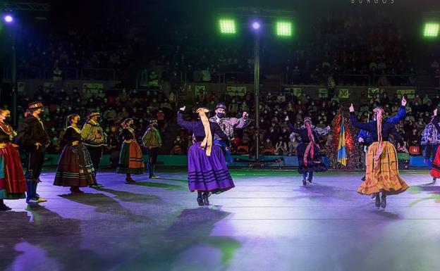 El grupo de danza Justo del Río en el festival de las Marzas 2022