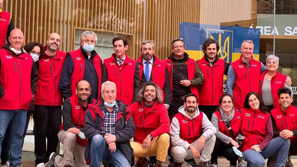 Cuatro burgaleses se unen a un convoy humanitario con destino Ucrania