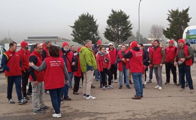 El convoy humanitario formado por cuatro burgaleses llega a Alemania en su camino hacia Ucrania