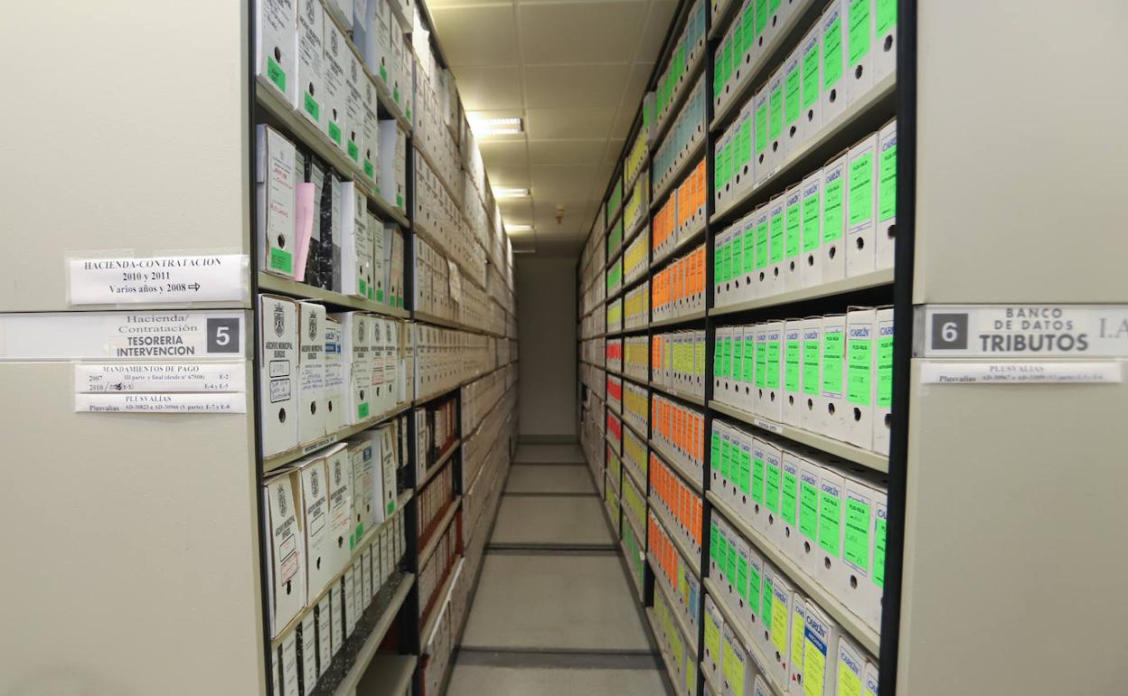 El Archivo Municipal se ubica en el Palacio de Castilfalé.