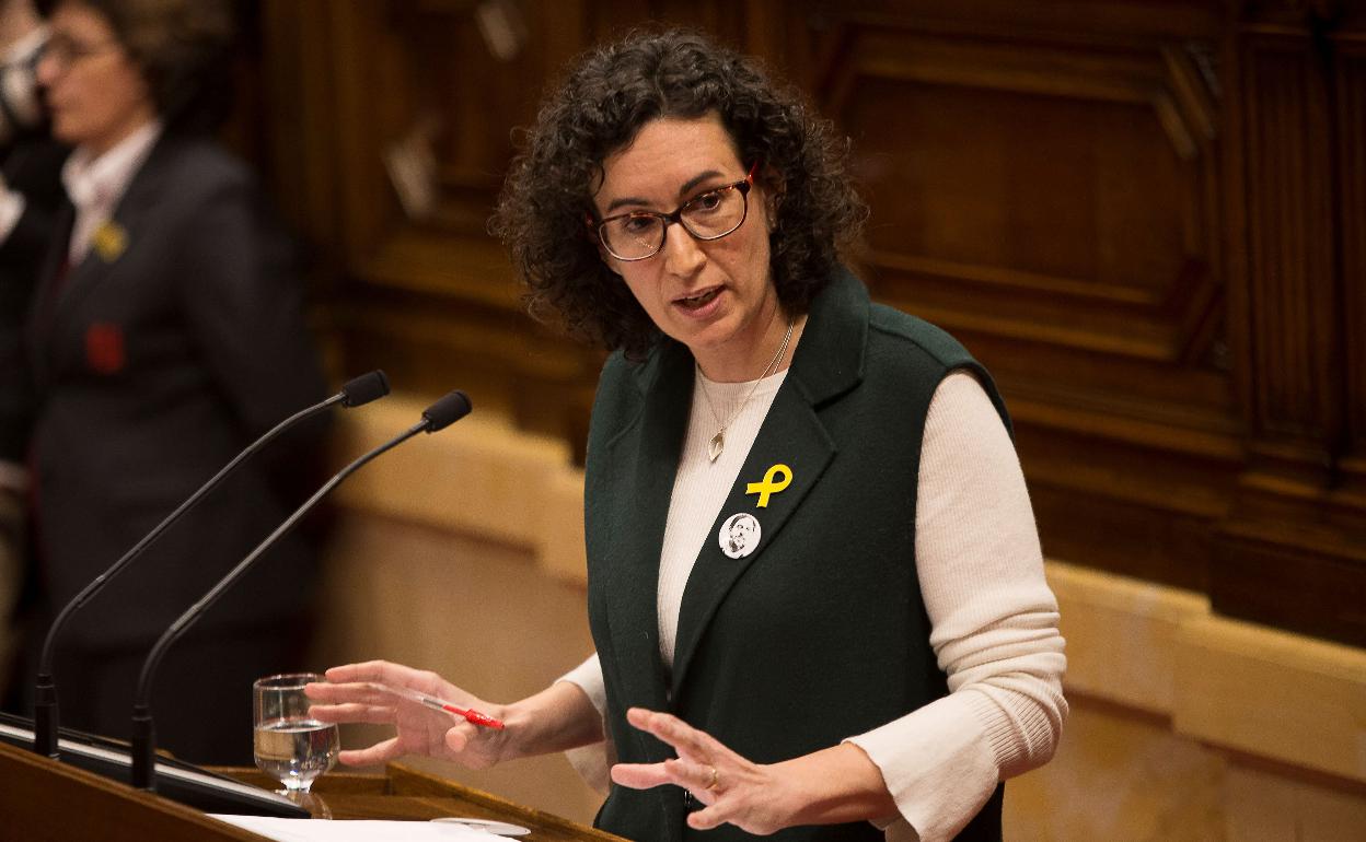 La secretaria general de Esquerra, Marta Rovira.