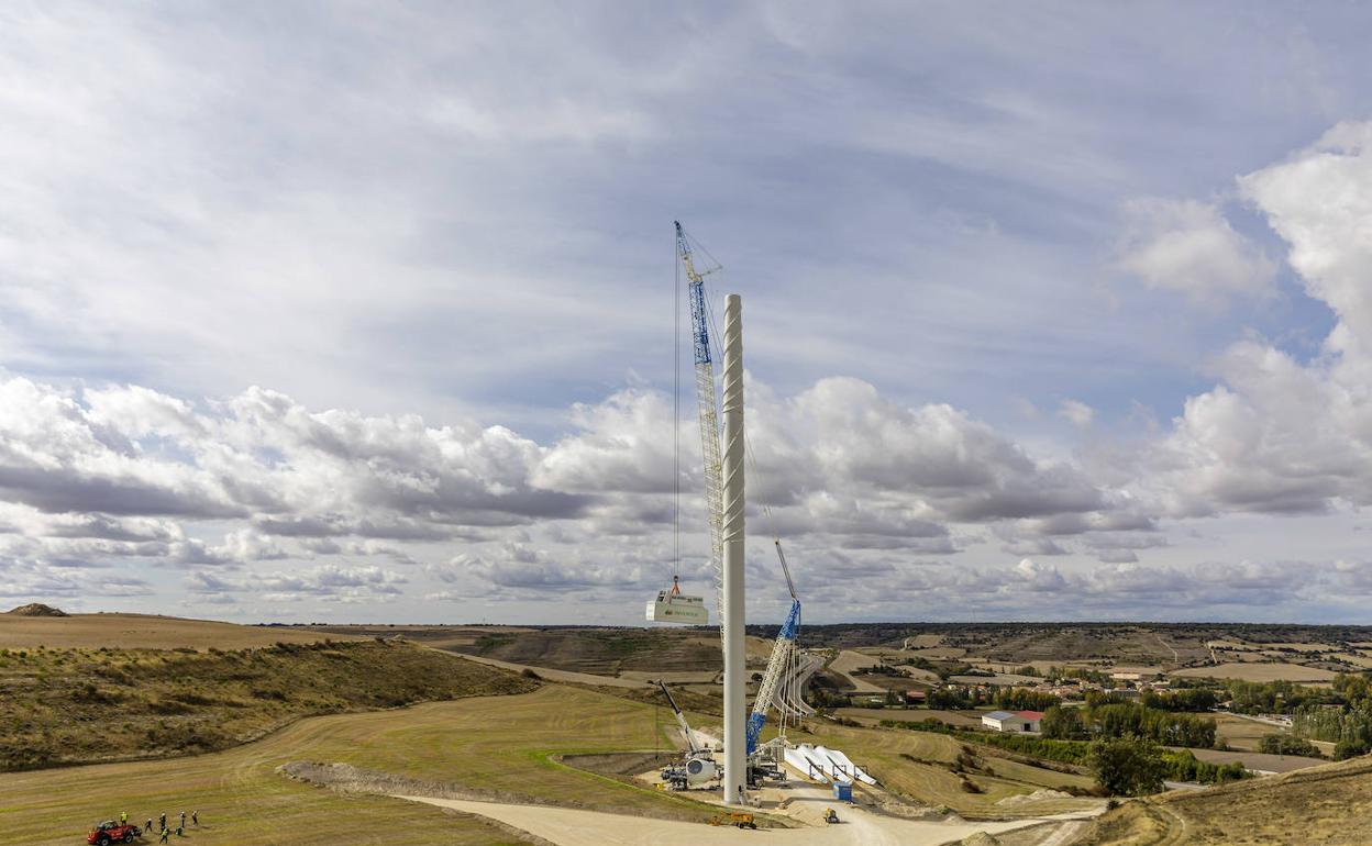 Iberdrola instalará parques eólicos en Iglesias y Buniel.