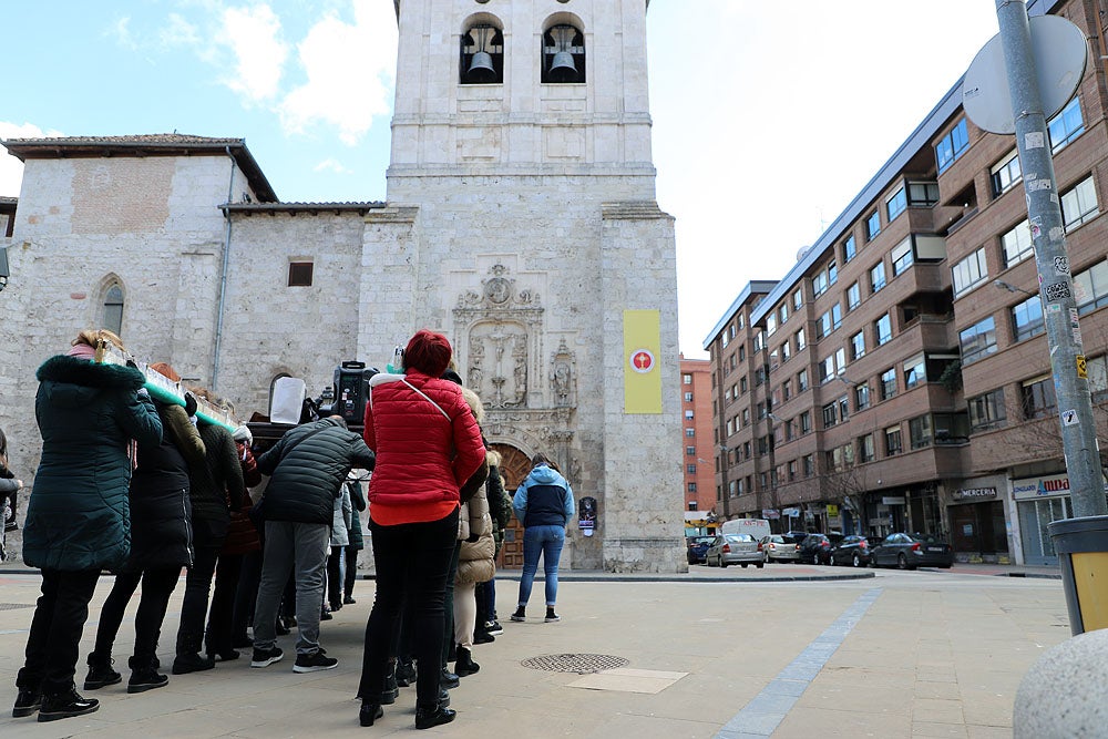 Fotos: Ensayos de la procesión de la Virgen de las Angustias