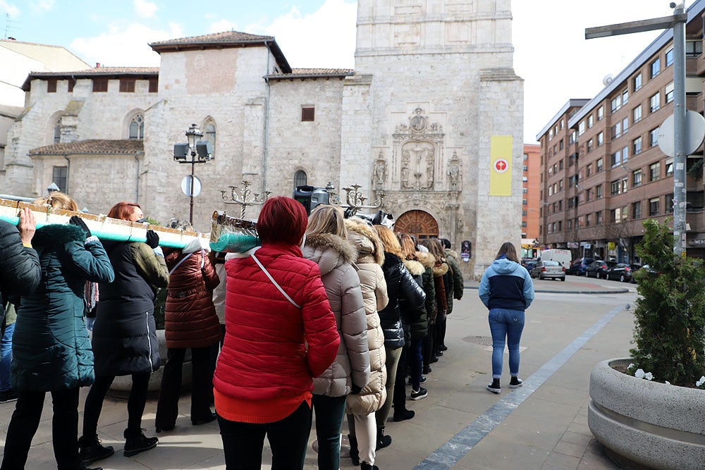 Fotos: Ensayos de la procesión de la Virgen de las Angustias