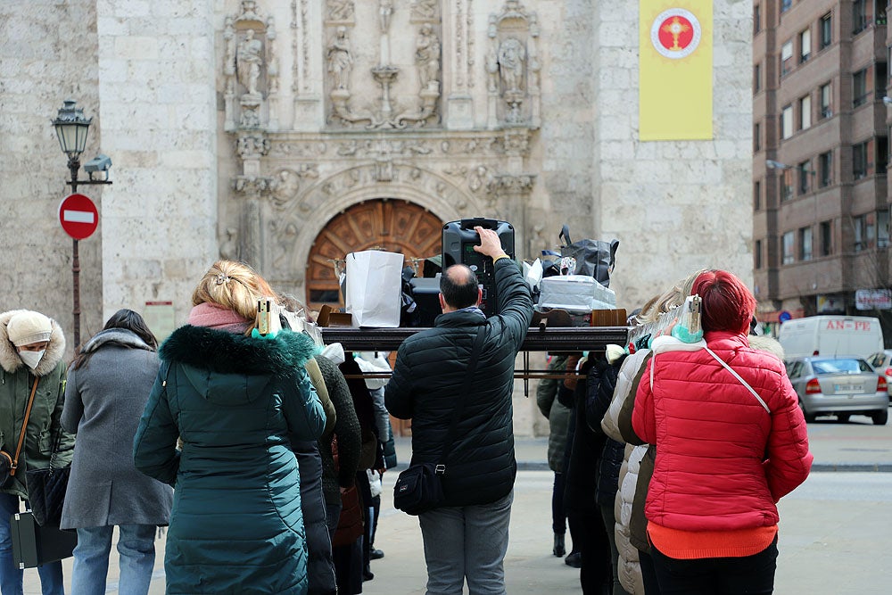 Fotos: Ensayos de la procesión de la Virgen de las Angustias