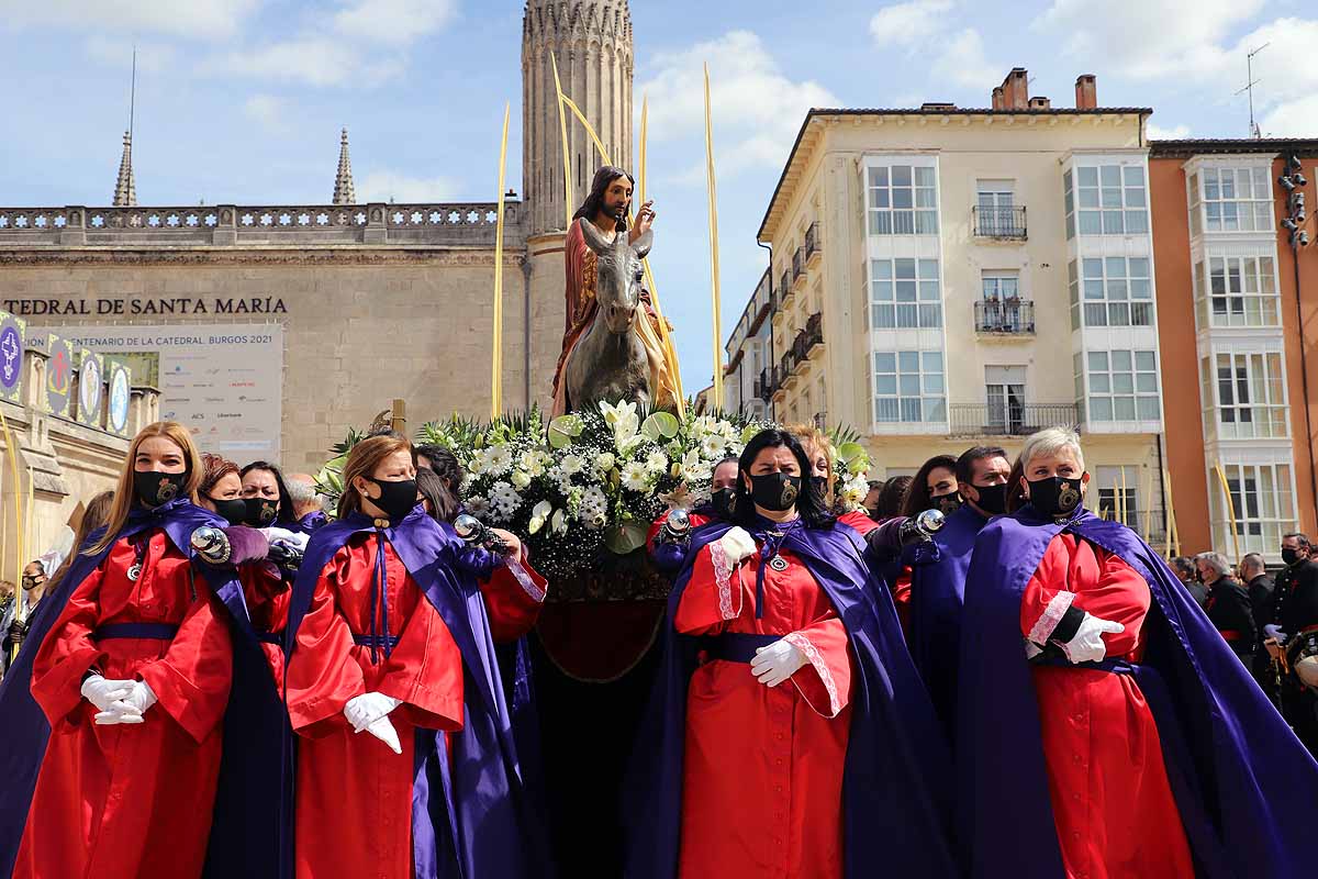 Fotos: La Borriquilla vuelve a recorrer las calles de Burgos