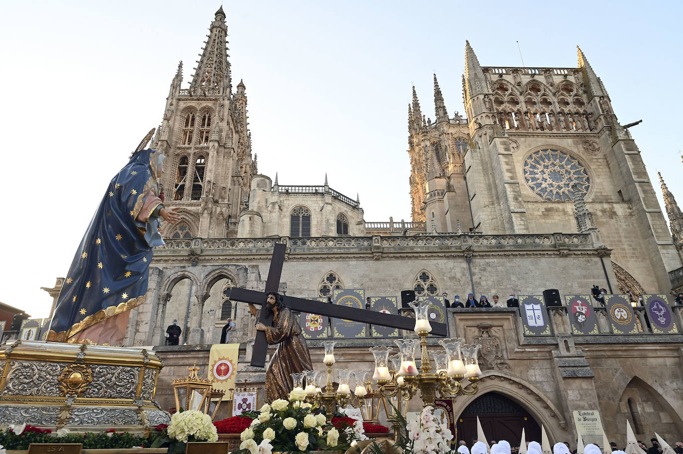 Fotos: El Encuentro vuelve a dar lustre a la Semana Santa burgalesa