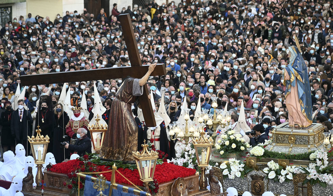 Fotos: El Encuentro vuelve a dar lustre a la Semana Santa burgalesa