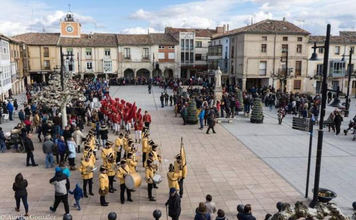 Imagen de archivo de la fiesta del Judas de Villadiego. 