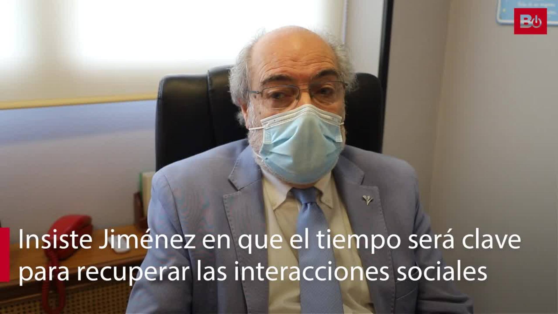 El vocal presidente del Colegio de Psicólogos de Burgos reflexiona sobre el uso de las mascarillas en interiores