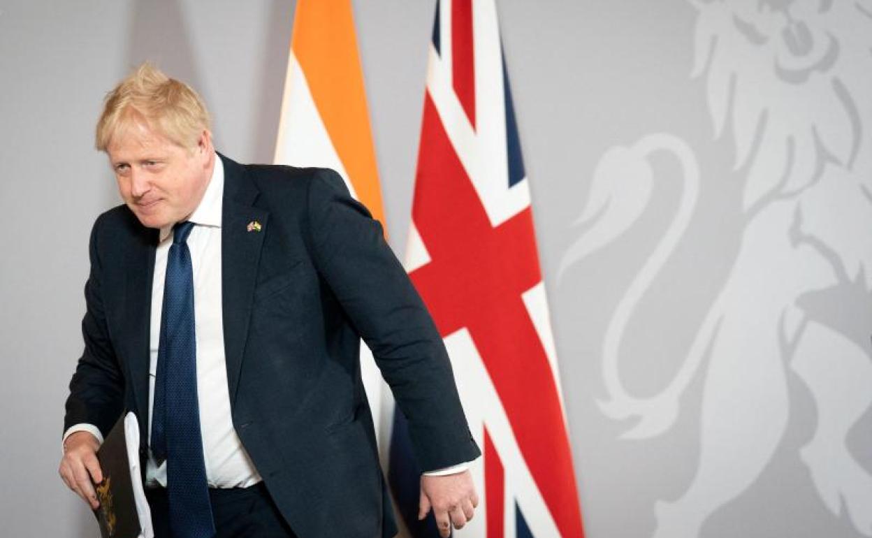 El primer ministro británico, Boris Johnson.