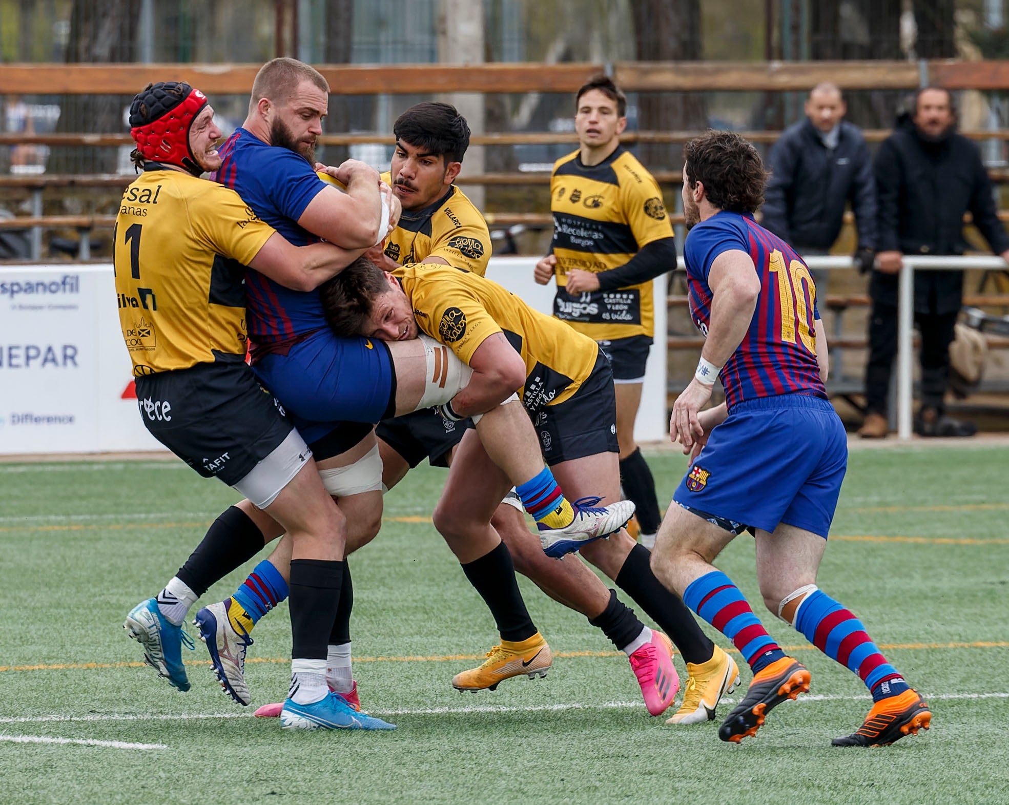 Fotos: Victoria del Recoletas Burgos frente al Barça a Rugbi