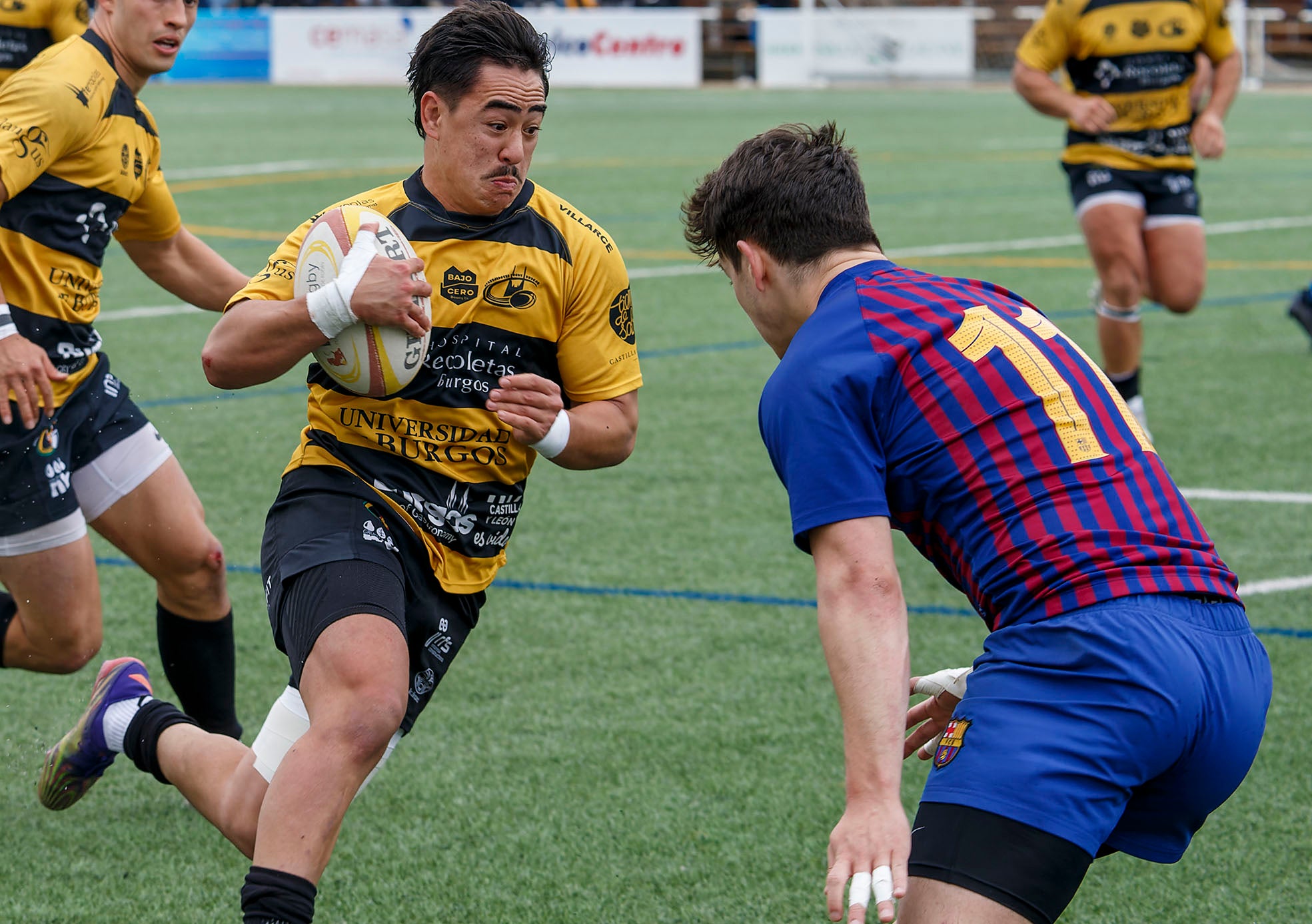 Fotos: Victoria del Recoletas Burgos frente al Barça a Rugbi
