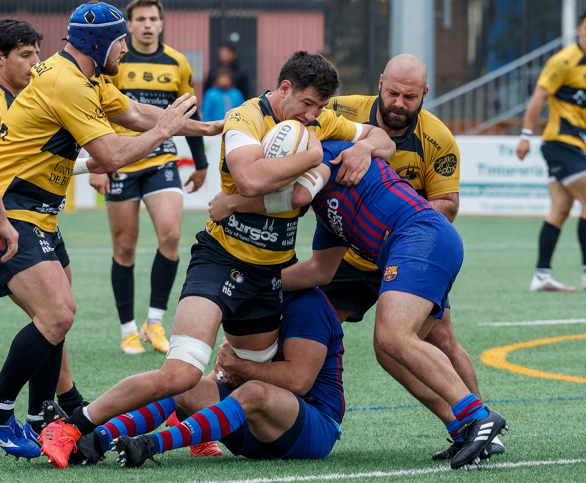 Fotos: Victoria del Recoletas Burgos frente al Barça a Rugbi