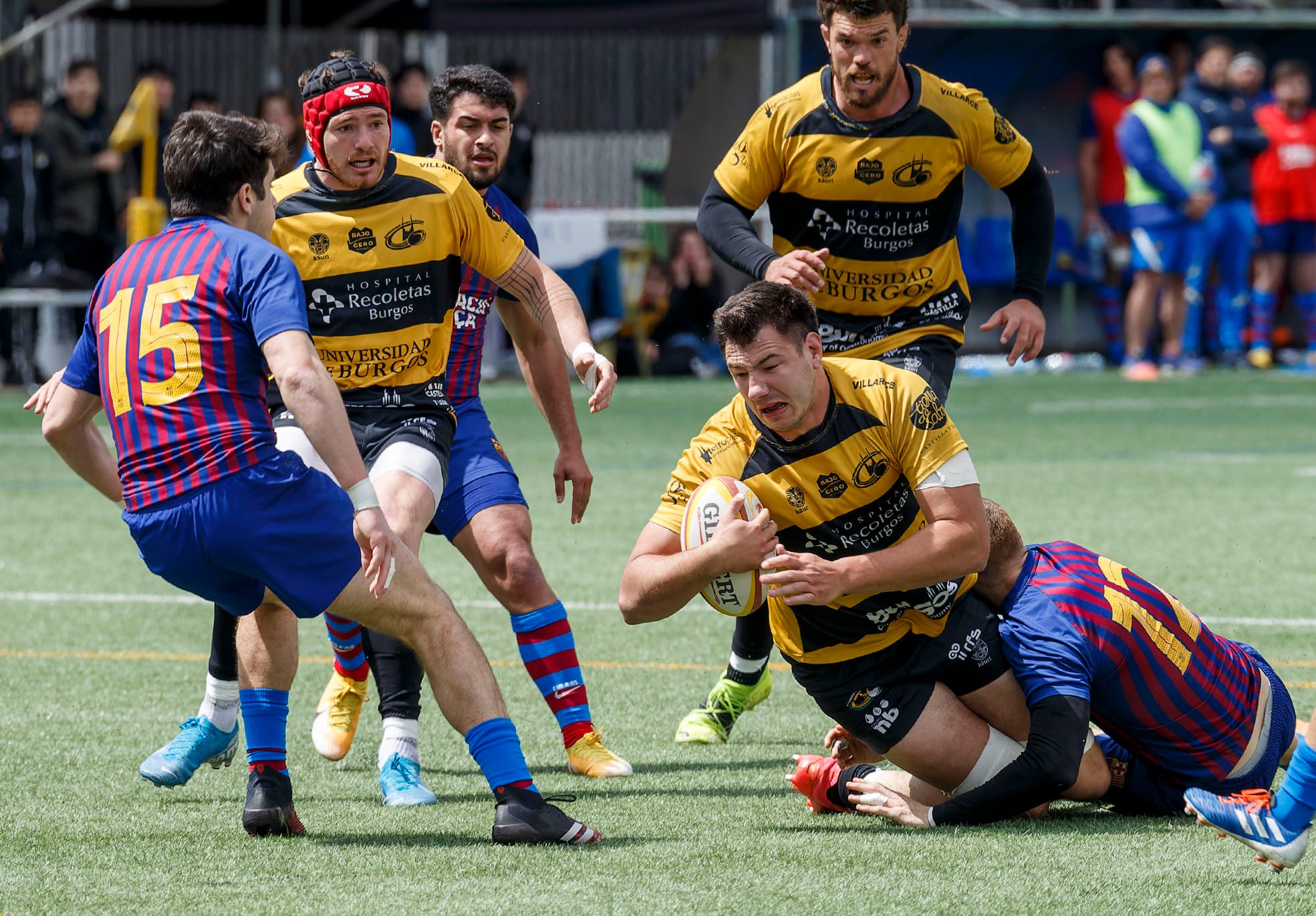 Fotos: Victoria del Recoletas Burgos frente al Barça a Rugbi