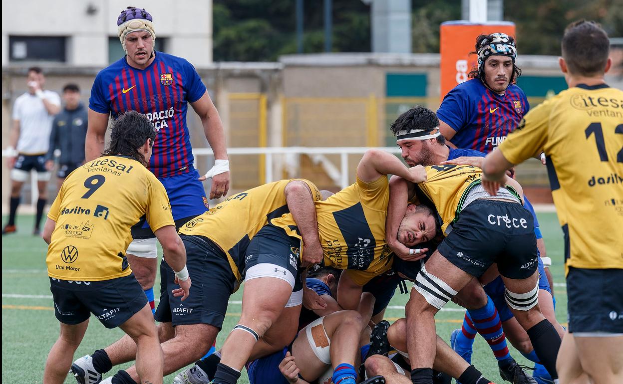 El Recoletas Burgos vence en San Amaro.