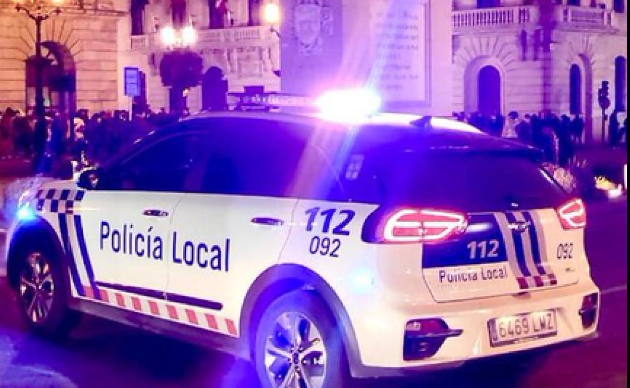 Vehículo de Policía Local.