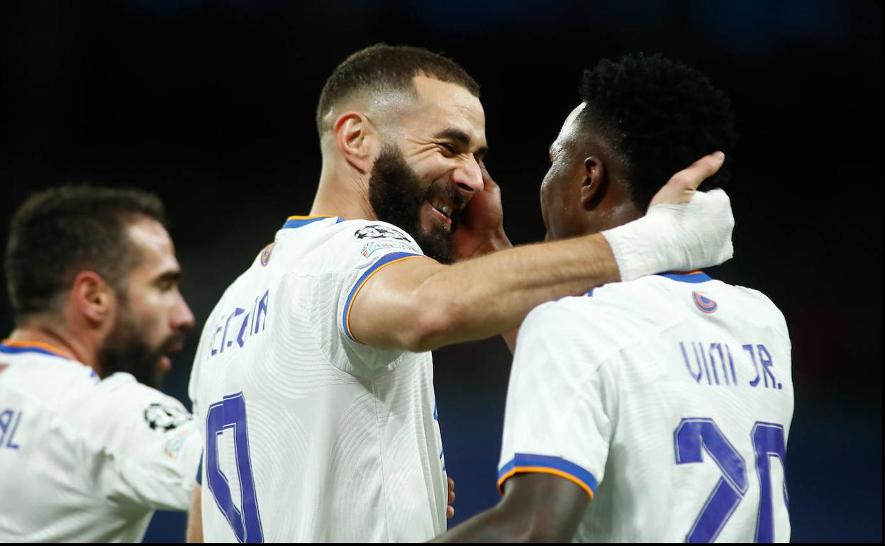 Benzema y Vinicius, la pareja más letal de la Liga. 