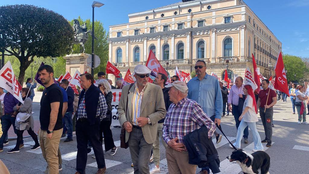 Fotos: Manifestación del Primero de Mayo en Burgos