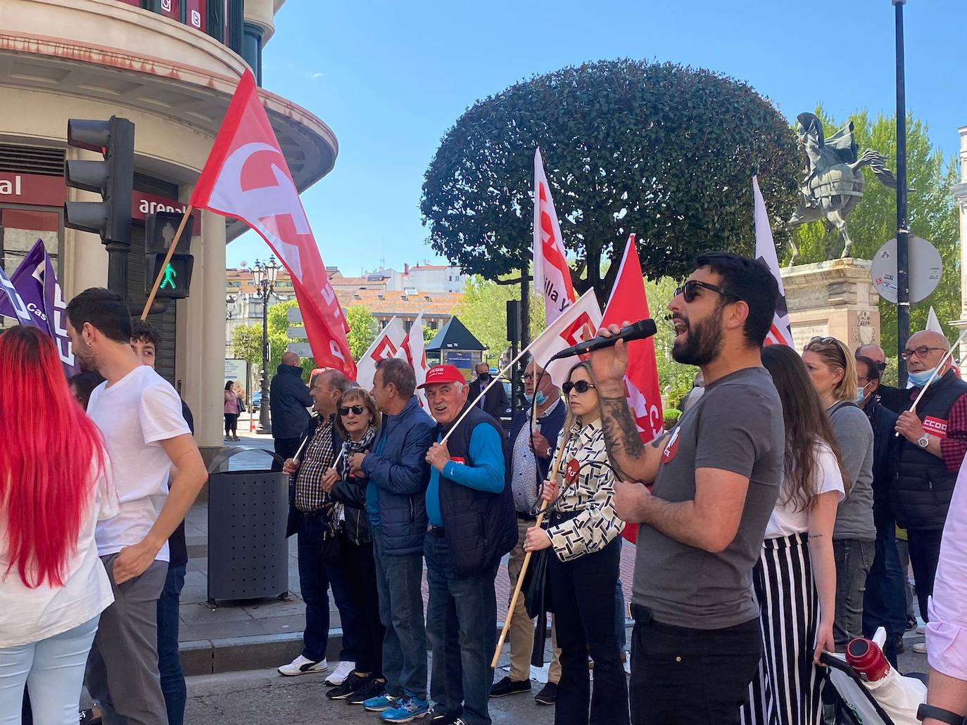 Fotos: Manifestación del Primero de Mayo en Burgos