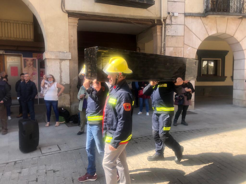 Fotos: Los Bomberos de Aranda vuelven a la calle