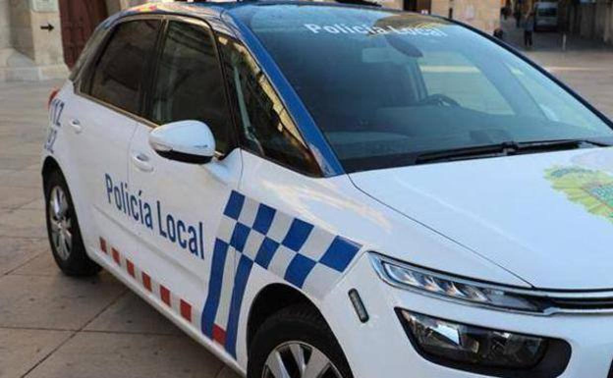 Coche de la Policía Local de Burgos.