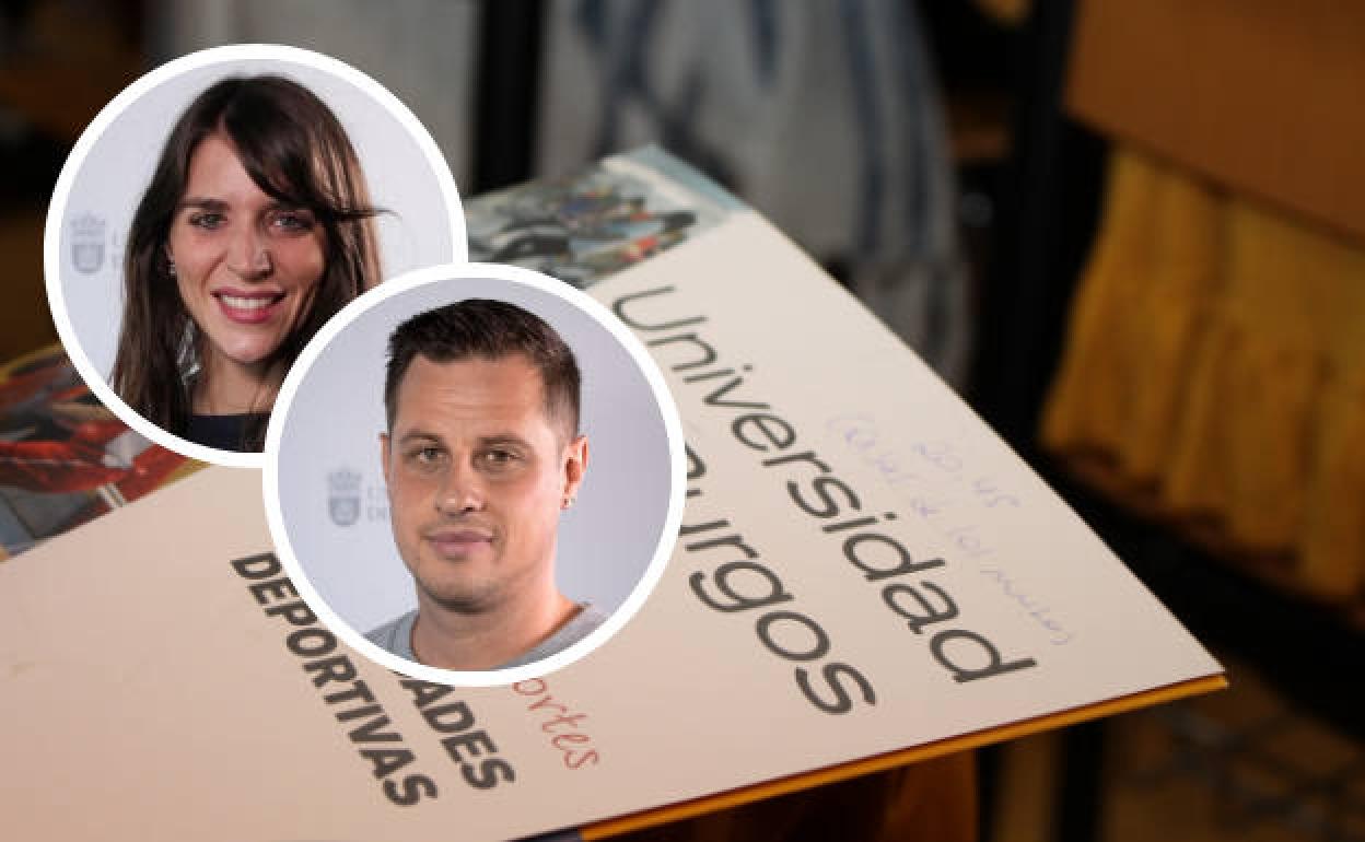 Alejandra Hernando y David Hortigüela son los dos investigadores de la UBU que han desarrollado el proyecto.
