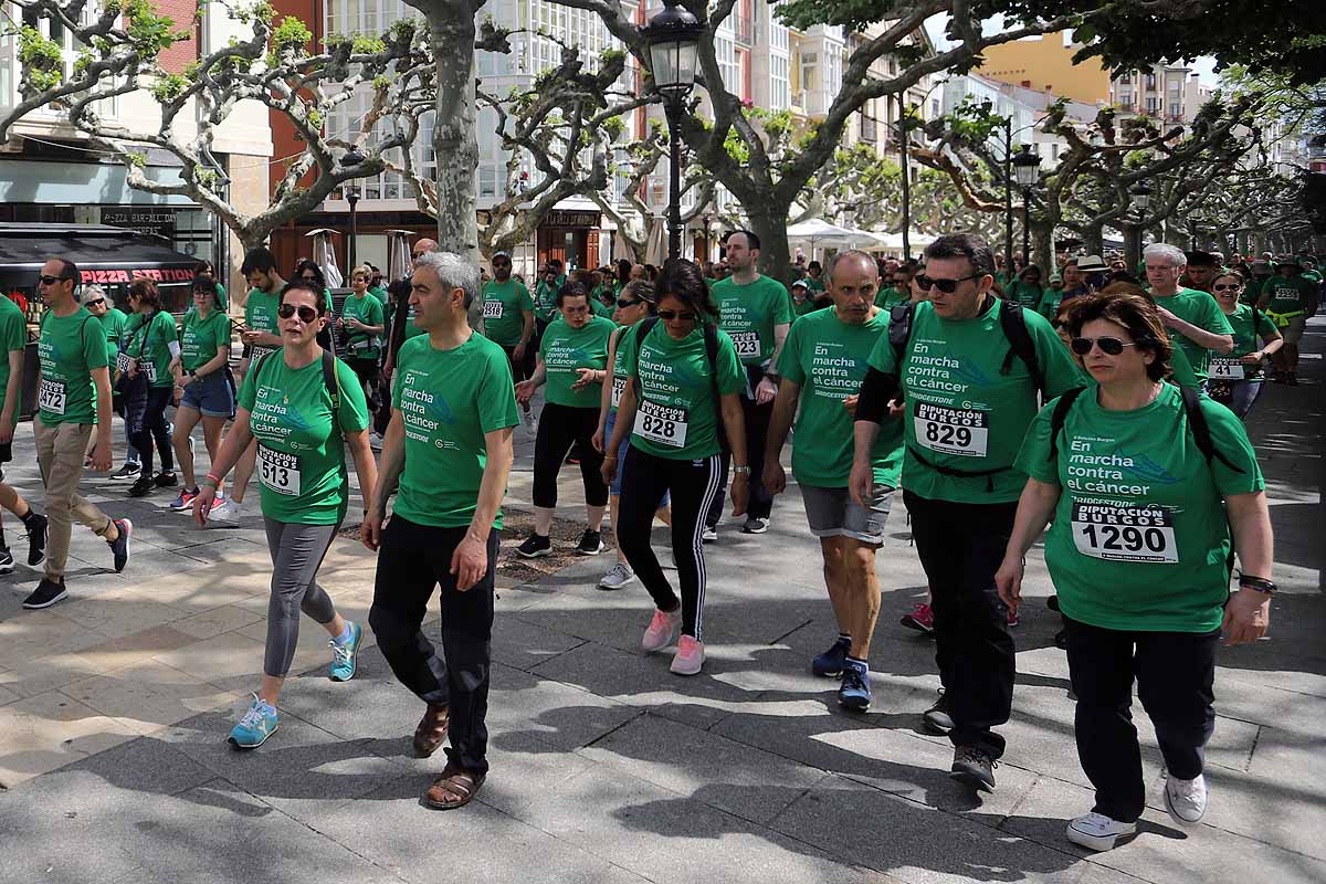 Fotos: Burgos responde con un apoyo absoluto el regreso de la Marcha contra el cáncer