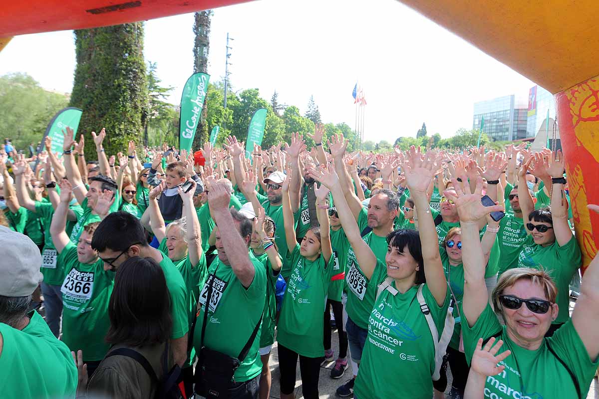 Fotos: Burgos responde con un apoyo absoluto el regreso de la Marcha contra el cáncer