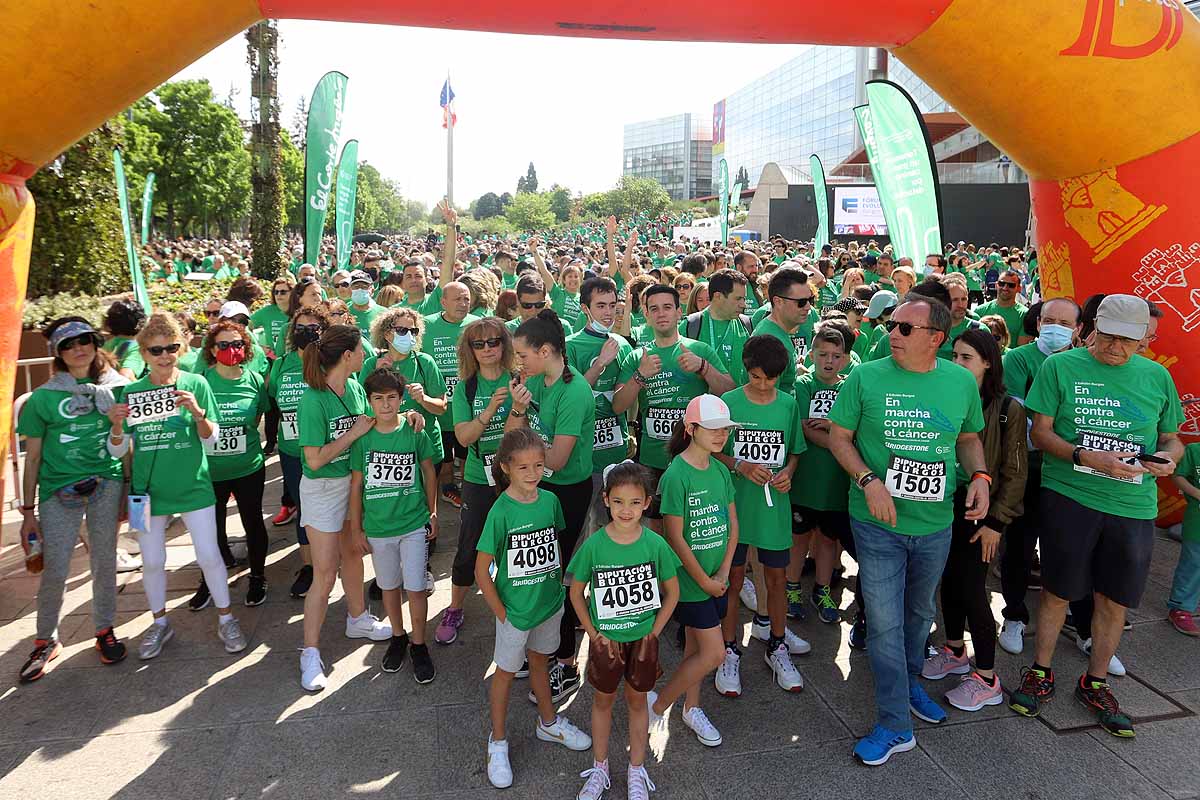 Fotos: Burgos responde con un apoyo absoluto el regreso de la Marcha contra el cáncer