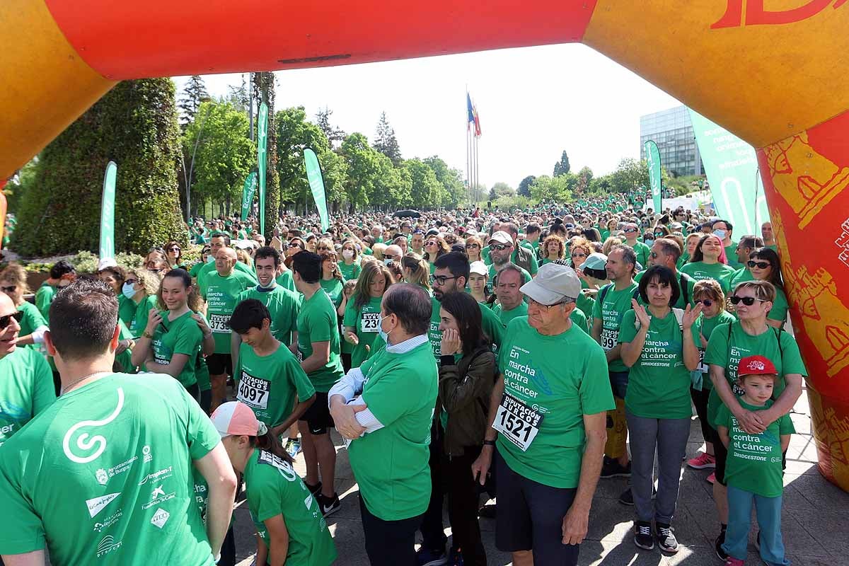 Fotos: Burgos responde con un apoyo absoluto el regreso de la Marcha contra el cáncer