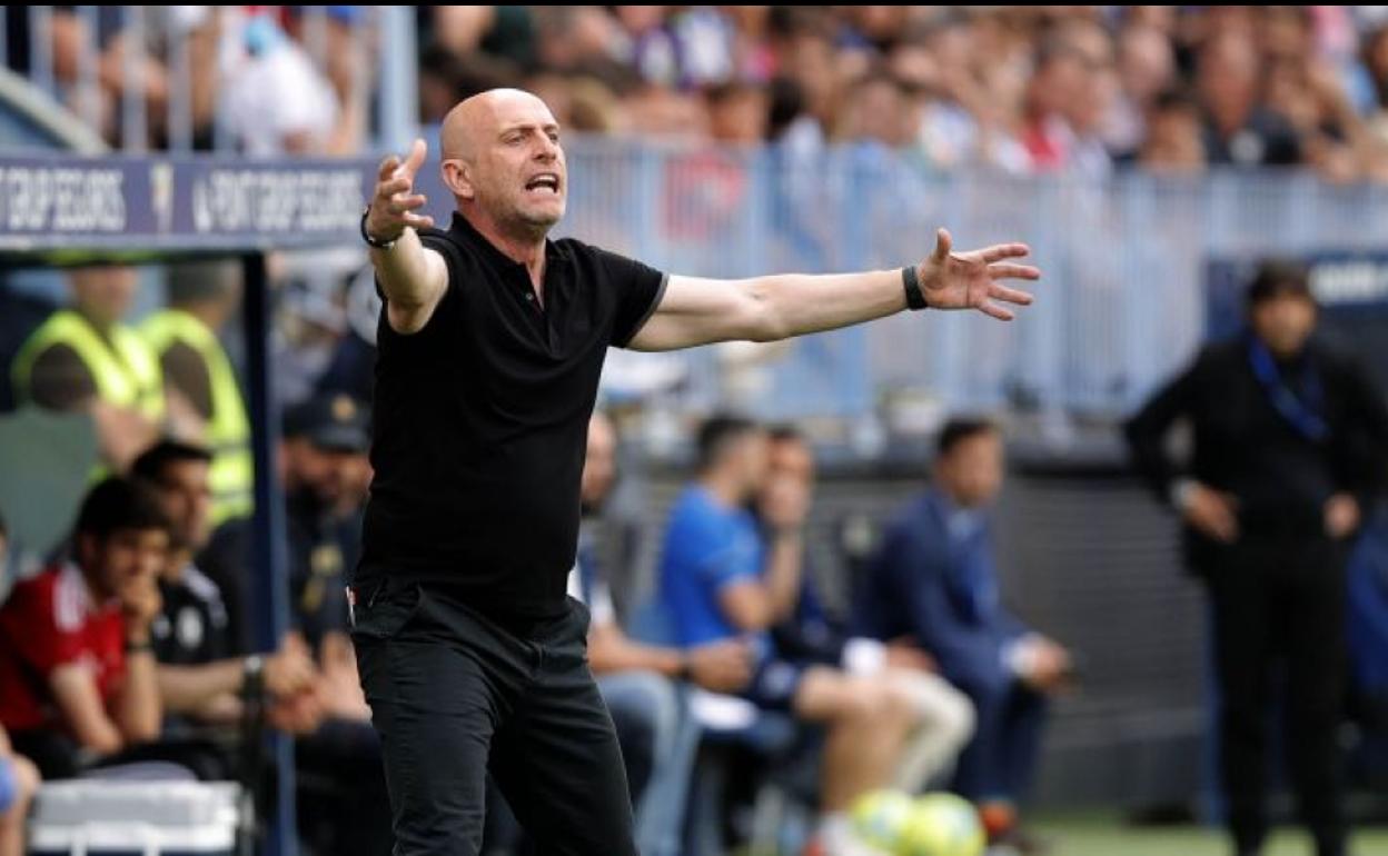 Burgos CF: Calero: «Hemos dignificado el partido»